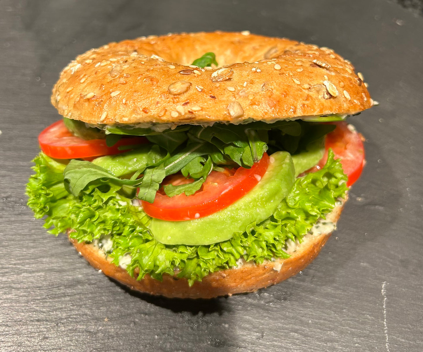 Bagel Avocado